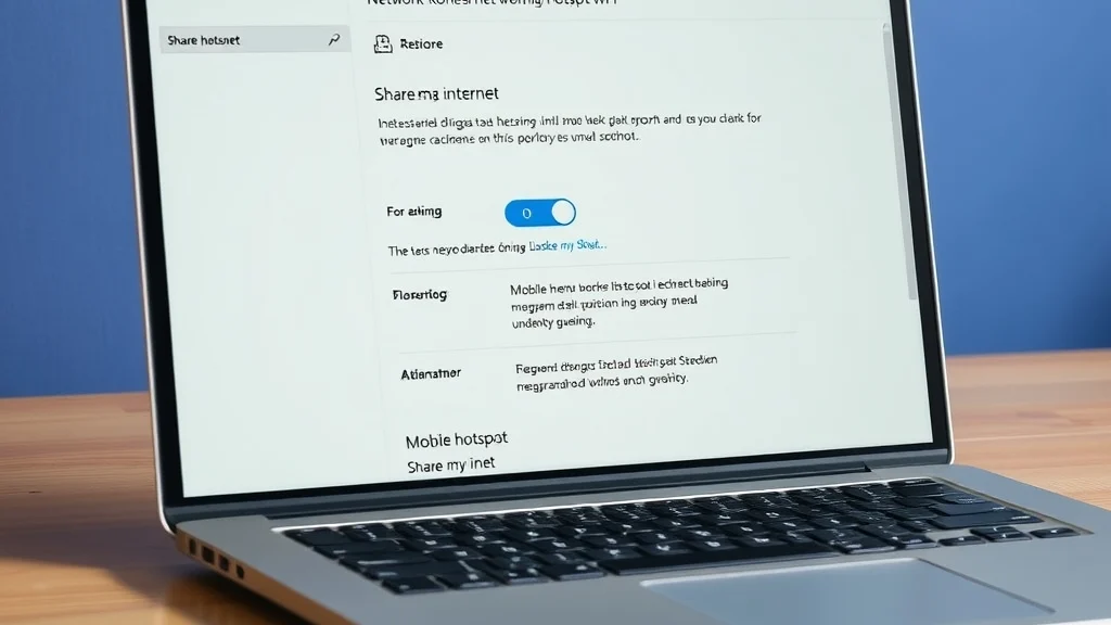 Ilustrasi teknologi untuk Cara Membagi Koneksi Internet menjadi Hotspot WiFi di Windows 11